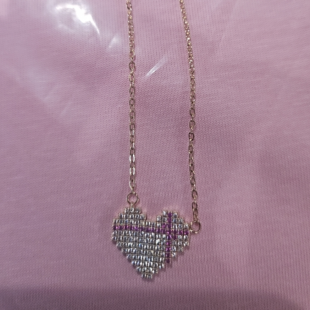 Elegant Gold Heart Necklace